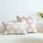 Shein pc Chrysanthemum Embroidered Pillow Case Pink (50x30cm)