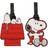Peers Hardy Peanuts Snoopy 2 Luggage Tags