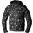 Rst havoc ce motorcycle motorbike hooded textile jacket black grey Man