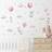 Shein Pink Rabbit Balloon Nursery Baby Decoration Sticker For Infant