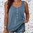 Shein Plus Button Front Tank Top For Summer