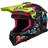 LS2 Crosshjelm MX708 Fast II Gorilla, Lilla/Hi-Vis Gul