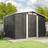 LivingAndHome Roofed Garden Storage Apex Shed