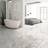 Kaindl White Marble Aqua Pro 8.5mm High Gloss Laminate Flooring 343936