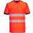 Portwest T181 PW3 Hi-Vis Cotton Comfort T-shirt - Red/Black