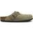 Birkenstock Boston Braided Suede Leather - Taupe