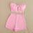 Shein Solid Color Bandeau Top High Waisted Shorts Texture Set For Summer