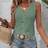 Shein Eyelet Embroidery Button Front Tank Top