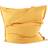 Beliani Fuzzy Yellow Sittsäck