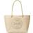Tory Burch Ella Patent Chain ​​Tote - Oats