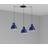 Faro Venice Blue Pendant Lamp