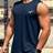 Shein Mens Seagull Print Round Neck Tank Top