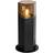 QAZQA Smoke Screen Hexagonal Black Gulvlampe 30cm
