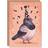 ARTERY8 Greeting Card Chubby Pigeon Cute Bird in Party Hat for Him