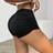 Shein Ladies Solid Color Ruched Biker Shorts Summer BikingYoga Sports