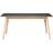 FDB Møbler C35B Black Dining Table 82x160cm