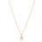 Sif Jakobs Roccanova Piccolo Necklace - Gold/Transparent