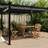 vidaXL Garden Gazebo with Retractable Roof