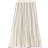 Reiss Tara Contrast Ruffle Midi Skirt - Cream