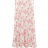 Mango Julieta Floral Long Skirt - Off White