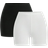 Shein EZwear 2pcs Black And White Casual Tight Shorts/Leggings For Women