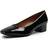 Fashion Thirsty Seattle Wide-Fit Low Block Heel With Square Toe - Black
