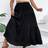 Shein Plus Vacation Leisure Solid Color Long Skirt