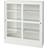 IKEA Havsta White Vitrinskåp 121x134cm