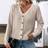Shein Versatile VNeck Cardigan Sweater For Women Loose And Simple Style