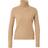 Polo Ralph Lauren Woolcashmere Cable Turtleneck Sweater Dam Stickade Tröjor Från Magasin Collection Camel Melange
