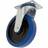 Sealey scw3125spem heavy-duty blue elastic rubber swivel castor wheel 125mm