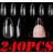 Shein Pcs Medium Almond Nail Tips Half Matte Soft Gel X Nail