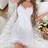 Shein Solid Color Lace Trimmed Spaghetti Strap Pajama Sleepwear Dress