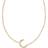 Kendra Scott Letter C Short Pendant Necklace - Gold/Pearl