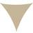 vidaXL Solsegel Beige 2x2x2 m 100% Polyesteroxford