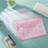 Shein Wuqiannian 10pcs A4-Sized DIY-Eligible Plastic Button-Seal File Bags Multicolour