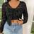 Shein Womens Plus Casual Plush Mesh Floral TieFront Cropped Top For And Summer