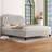 Yaheetech Diamond Button-Tufted Double 140 x 195cm