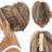 Shein Curly Hair Bun Chignon Messy Elastic Band Scrunchies Updo