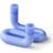 Studio About Wave Milk Blue Ljusstake 10cm