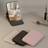 Shein 1/2 Pcs Portable Makeup Mirror, Solid Color, PU Leather, Simple, Portable, Foldable, Cute Pocket Mirror Best Gifts Birthday