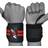 AQF Black Weight Lifting Wrist Wraps Supports Training