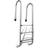 vidaXL 3 Steps Pool Ladder 158cm