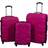 Borg Living Lightweight Suitcase - 3 delar