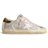 GOLDEN GOOSE Superstar Net Glitter Low Top W - Silver/Ice/White