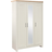 Birlea 3 Door Highgate Cream Wardrobe 111.9x180cm