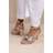 Where's That From Womens 'Cyprus' Multi Cross Over Strap Mid Silver