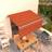 vidaXL Automatiserad Markis Med Rullgardin 3x2.5 M Orange Brun