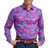 Double Two Psychedelic Print Pure Cotton Shirt - Pink