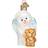 Old World Christmas Baby Snow Angel Multicolor Christmas Tree Ornament 8.3cm